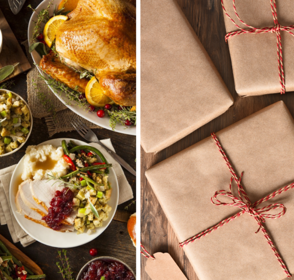 Wrapped gifts and a Thanksgiving turkey dinner: Holiday sponsorships
