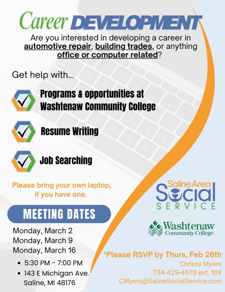 Career development course for March 2026