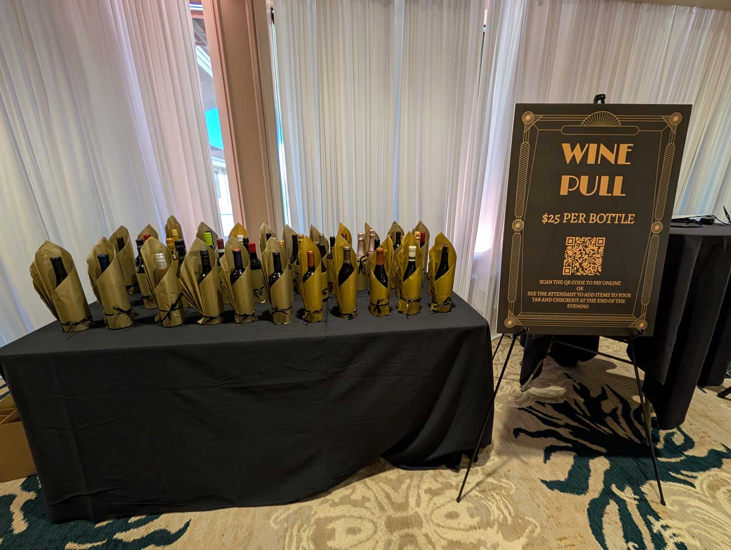 Fall Ball wine pull